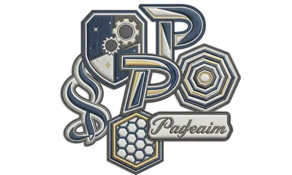 3D Puff Logo Digitizing