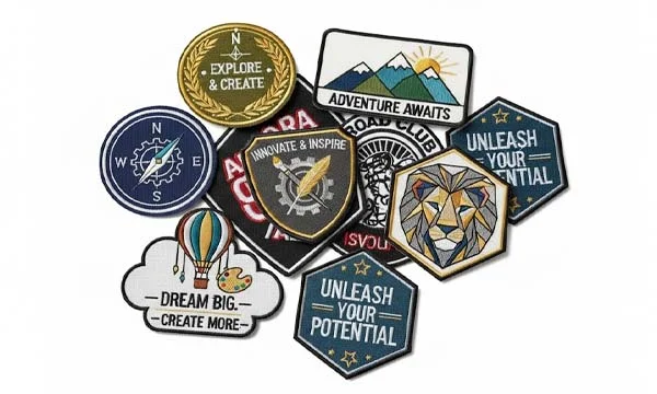 Custom Embroidered Iron-On Patches USA