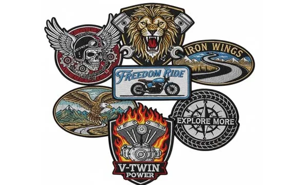Custom Embroidered Motorcycle Patches