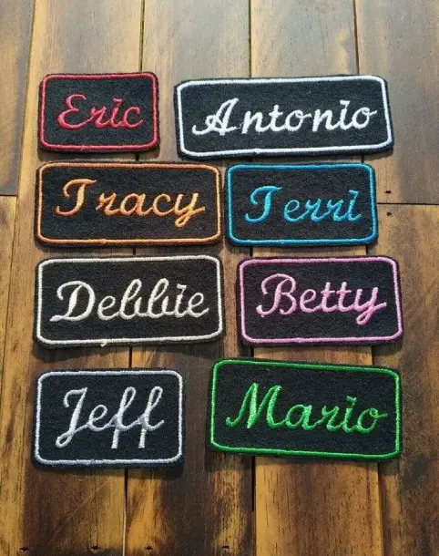 Name patches