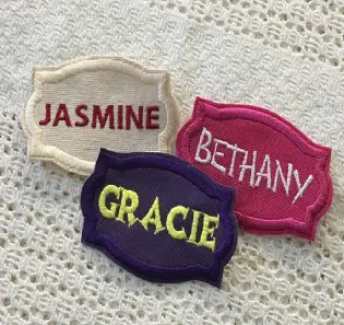 Name patches