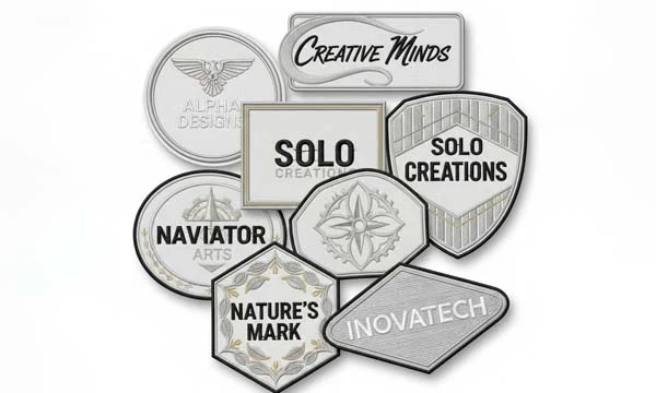 Embroidery Name Patches
