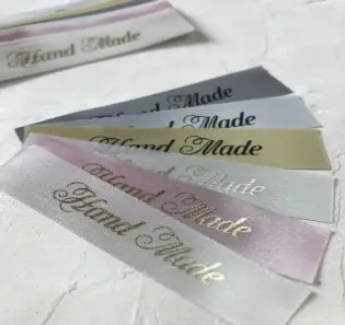 Printed Satin Labels