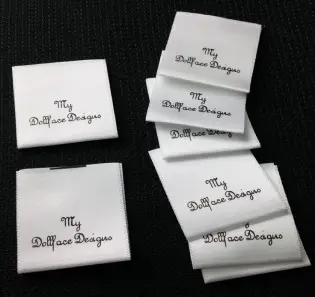 Printed Satin Labels