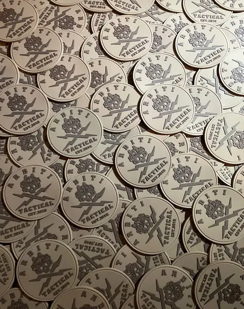 custom bullion patches